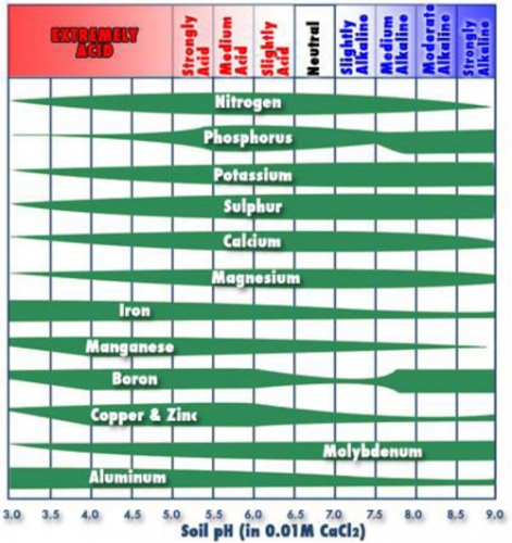 Ph Level Chart For Vegetables Labb By Ag 0673